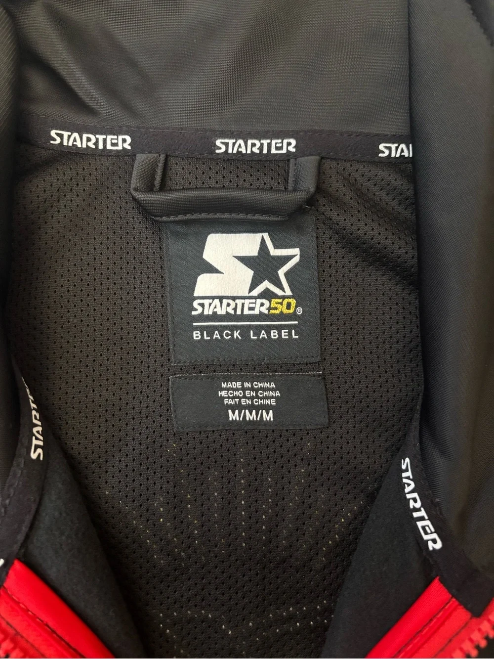 STARTER BlackLabel 50th Anniversary Limited Edition Track Jacket Mens Size M